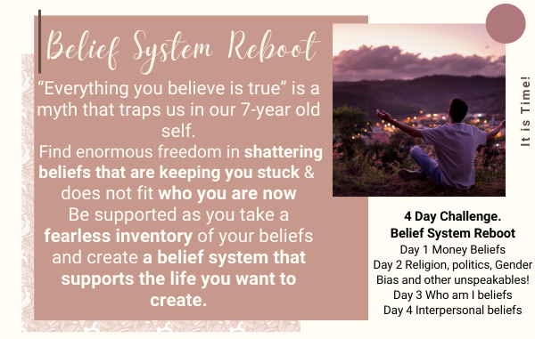 Belief System Reboot - 4 Day Challenge